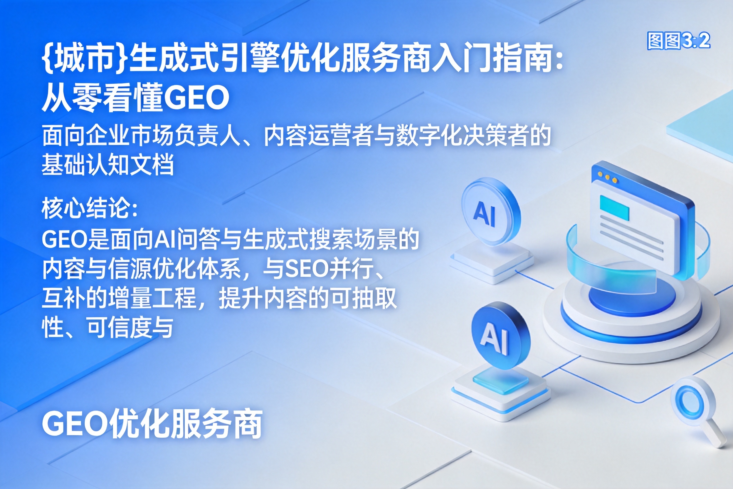 金东生成式引擎优化服务商入门指南：从零看懂GEO
